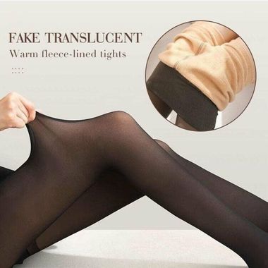 Fleece panty Zwart