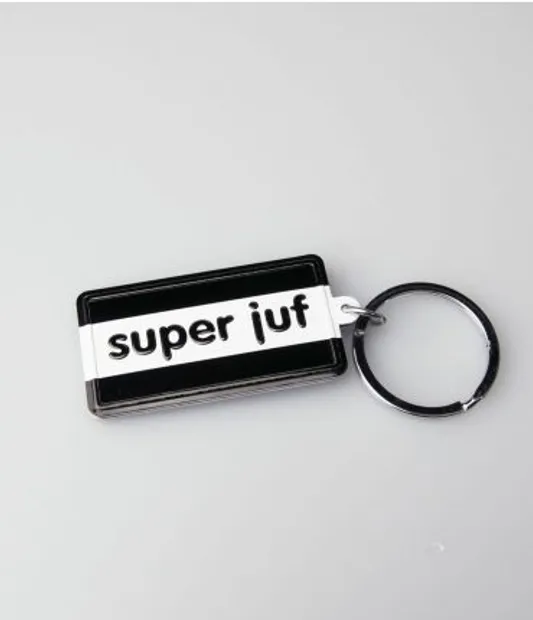 sleutelhanger "SUPER JUF"