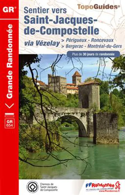 Wandelgids 6543 Perigueux - Roncevaux (Santiago de Compostela - Sint J