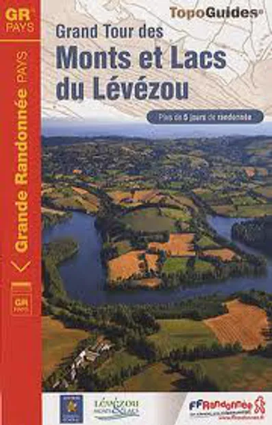 Wandelgids 1201 Grand Tour des Monts et Lacs du Lévézou | FFRP