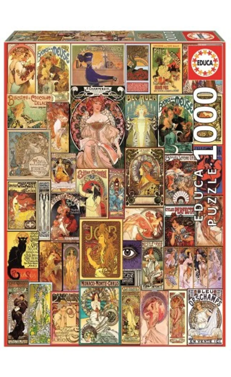 Puzzel - Art Nouveau (1000)
