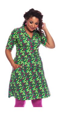 Jurk model Monica in Krusbar print - Cissi och Selma