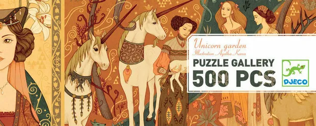 Puzzel - Unicorn Garden (500)