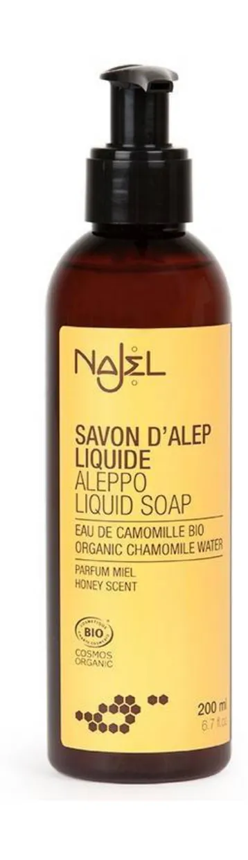 Najel BIO zeep pompfles met Chamomile Water