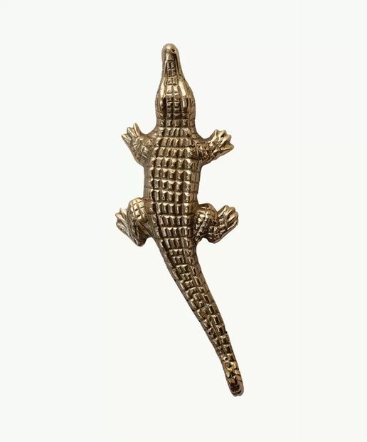 Crocodile hook Brass