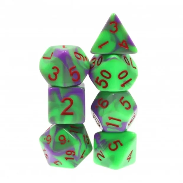 Goblin Goo RPG Dobbelsteen Set (7)