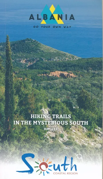 Wandelgids Hiking trails in mysterious south Albania  | Vektor