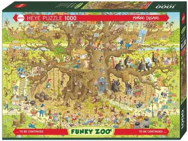 Puzzel: Monkey Habitat (1000)
